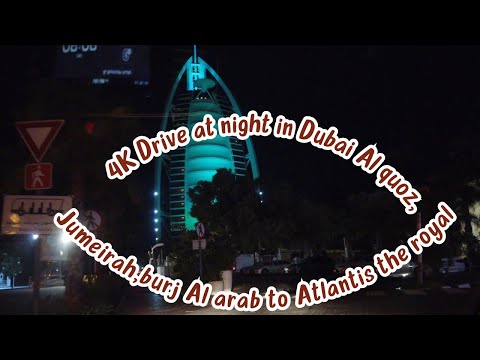 4KDriveatnightinDubaiAl