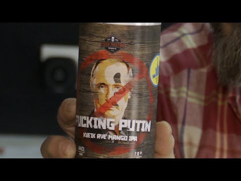 Cervecera tradicional de Sagunto lanza una cerveza antiPutin en solidaridad con Ucrania