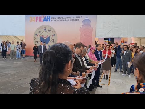 Inauguran en México la 34 Feria Internacional del Libro de Antropología e Historia