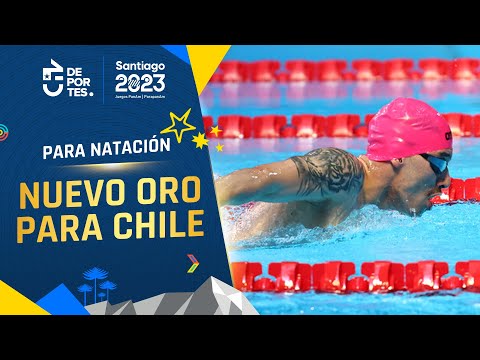 ¡ORO PARA CHILE!  Vicente Almonacid triunfó en 200m Combinado de la Para Natación en Santiago 2023