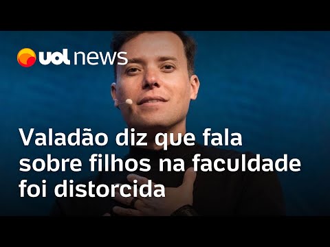 Pastor André Valadão diz que fala sobre filhos na faculdade foi distorcida