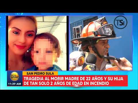 Cuerpo de Bomberos confirma tragedia en San Pedro Sula: Así hallaron a madre e hija tras incendio