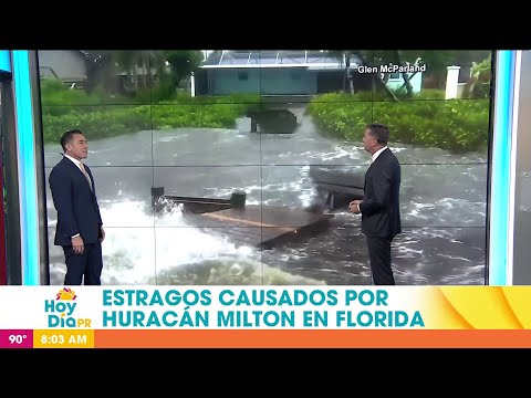 Estragos causados por el huracán Milton en Florida. Vea aquí: