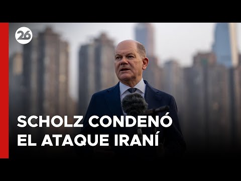 CHINA | Scholz condenó el ataque iraní