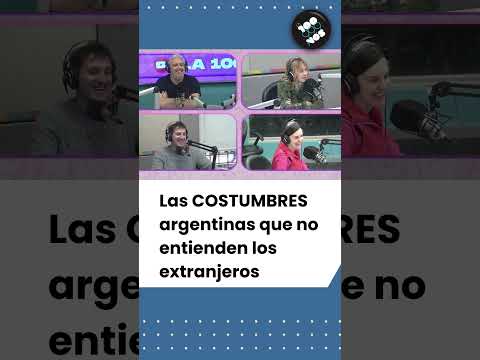 Las COSTUMBRES argentinas que no entienden los extranjeros  #shorts