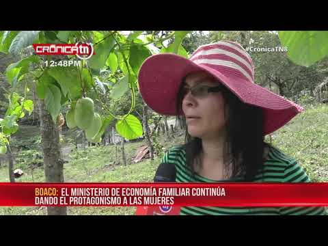Mujeres en Boaco, Nicaragua continúan fortaleciendo economía con patios saludables