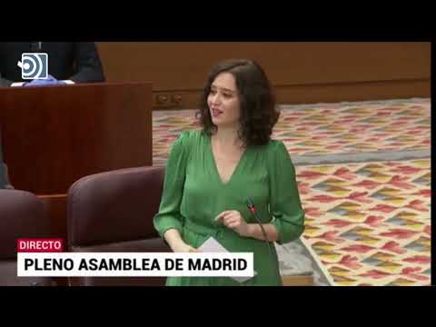 La impecable defensa de Díaz Ayuso contra los ataques de Más Madrid