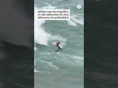 Portugal celebra el el Mundial de Surf de olas gigantes #Surf #Olas #Mundial
