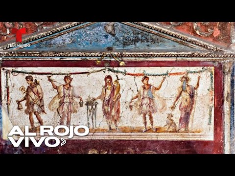 Hallan en Pompeya frescos sobre la guerra de Troya