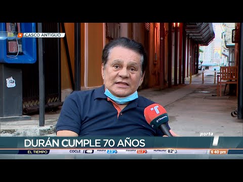 Roberto Mano de Piedra Durán celebra su 70 cumpleaños