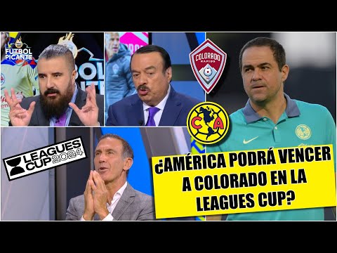 AMÉRICA SUFRIRÁ vs COLORADO, pero TRIUNFARÁ con lo justo en cuartos de LEAGUES CUP | Futbol Picante