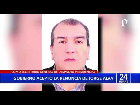 Jorge Alva Coronado, Secretario General de Palacio, renuncia al cargo