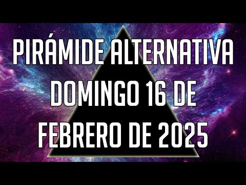 Pirámide Alternativa para el Domingo 16 de Febrero de 2025 - Lotería de Panamá