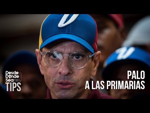 No hay ambiente electoral: Sin compasión Capriles le lanza un balde de agua fría a las primarias