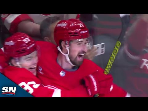 Red Wings Dylan Larkin Ecstatic After Netting Goal In Return To Lineup