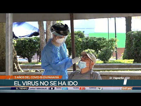 Tres años desde el primer contagio de COVID-19 en Panamá