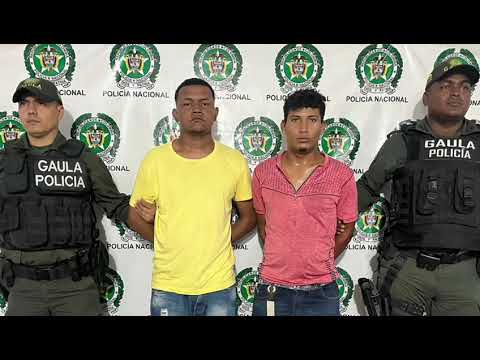 Tras cobrar 5 millones producto de una extorsión son capturados dos delincuentes en Barranquilla