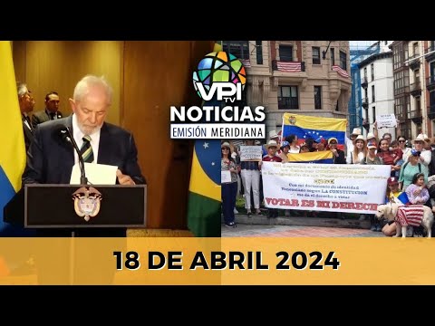 Noticias al Mediodía en Vivo  Jueves 18 de Abril de 2024 - Venezuela