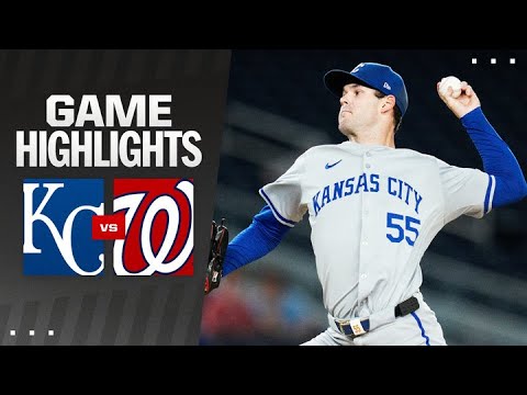 Royals vs. Nationals Game Highlights (9/24/24) | MLB Highlights