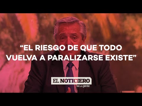 MÁS CONTAGIOS, ¿MÁS RESTRICCIONES - La ADVERTENCIA de ALBERTO FERNÁNDEZ - El Noti de la Gente