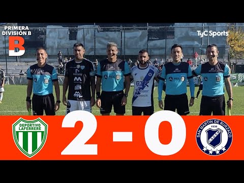 Deportivo Laferrere 2-0 San Martín (B) | Primera División B | Fecha 13 (Apertura)