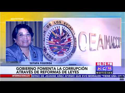Suyapa Figueroa: Un nuevo convenio tendría que pasar por el nido de corrupción del CN