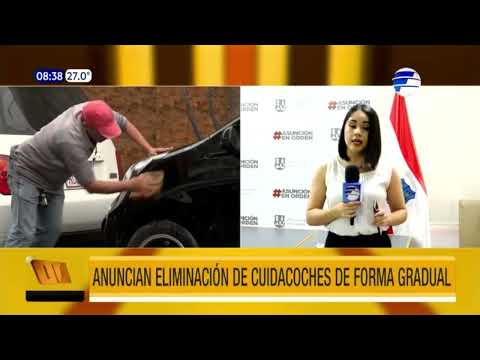 Anuncian eliminación de cuidacoches de forma gradual en Asunción