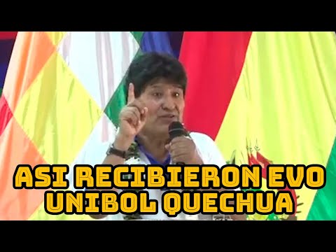 EVO MORALES PARTICIPA DE LA CLAUSURA DE GESTIÓN ACADEMICA 2023 DE UNIBOL QUECHUA CASIMIRO HUANCA..
