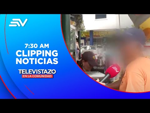 Comerciantes denuncian asaltos | Televistazo | Ecuavisa
