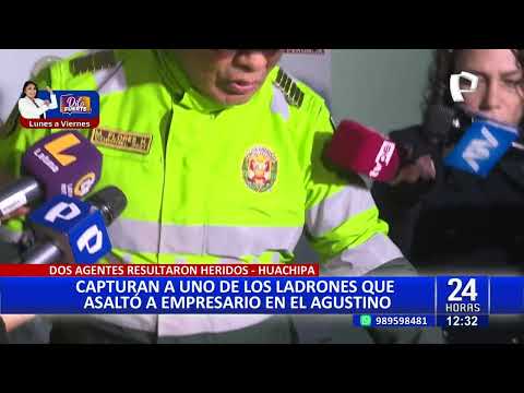 24Horas | El Agustino: reducen a empresario y le roban 15 mil soles
