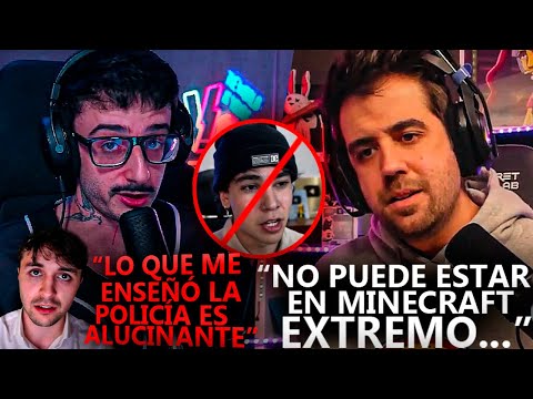 AURON VETA a SPREEN de MINECRAFT EXTREMO y RICKYEDIT EXPONE LO QUE PASÓ en COMISARÍA con DALAS...