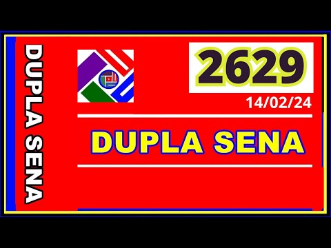Dupla Sena 2628 - Resultado da dopla sena concurso 2628