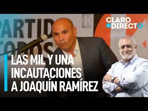 Las mil y una incautaciones a Joaquín Ramírez | Claro y Directo con Álvarez Rodrich