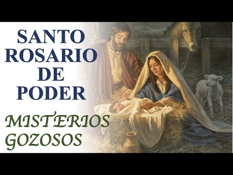 SANTO ROSARIO CORTO | LUNES 22 DE NOVIEMBRE | MISTERIOS GOZOSOS | ROSARIO DE PODER
