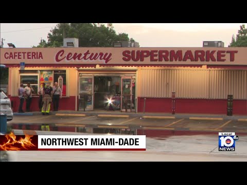 Firefighters respond to supermarket fire in Miami-Dade