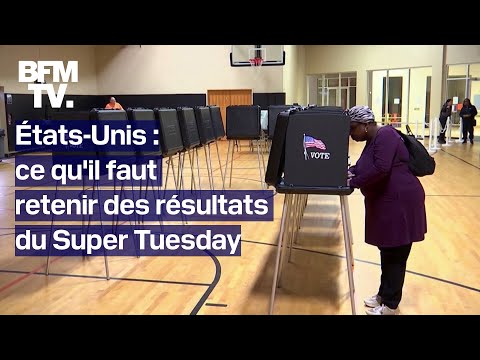 Élection présidentielle aux États-Unis: ce qu’il faut retenir des résultats du Super Tuesday