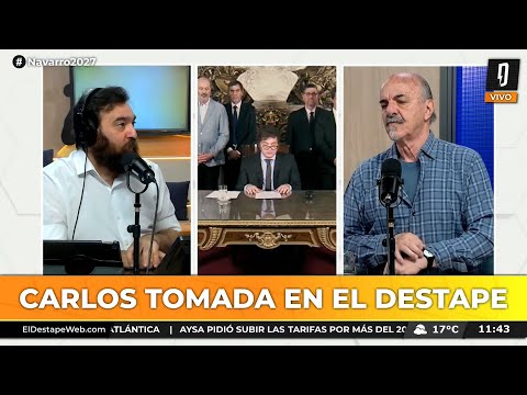 Carlos Tomada: No hay espacio para consensos con este gobierno