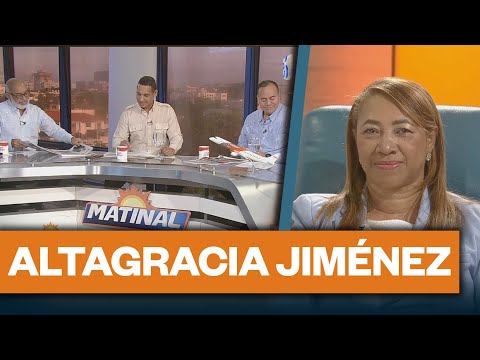Altagracia Jiménez, Candidata a diputada de Santo Domingo Oeste | Matinal