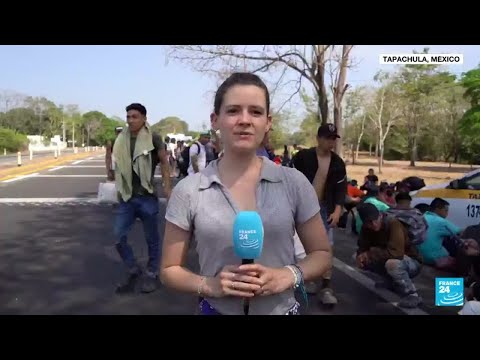 Informe desde Tapachula: más de 2.000 migrantes caminan hacia Ciudad de México