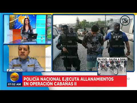 Gustavo Sánchez, director de la Policía Nacional: allanamientos y protestas de hoy