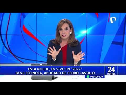 Benji Espinoza retomó la defensa de Pedro Castillo tras haber renunciado el mismo día (3/2)