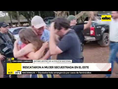 Detalles del rescate de la brasileña secuestrada