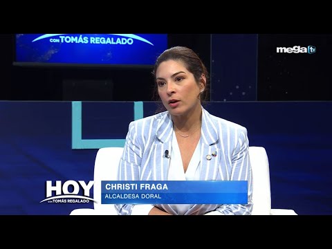 Hoy con Tomás Regalado 04-20-24 entrevista a la Alcaldesa Doral, Christi Fraga