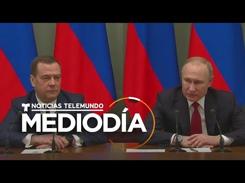 Renuncian primer ministro y gobernantes tras discurso de Vladimir Putin | Noticias Telemundo
