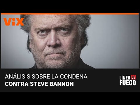 Tribunal federal de apelaciones ratifica condena contra Steve Bannon por desacato al Congreso