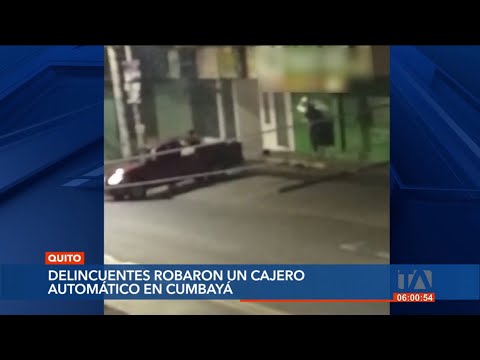 Son 9 los cajeros automáticos que han sido robados en Quito en lo que va del 2023