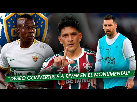 ? El LATERAL que quiere BOCA por pedido de ALMIRÓN + CANO quiere GOLEAR a RIVER + NOTICIAS de MESSI