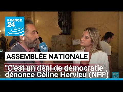 Céline Hervieu (NFP) dénonce un déni de démocratie après la réélection de Yaël Braun-Pivet