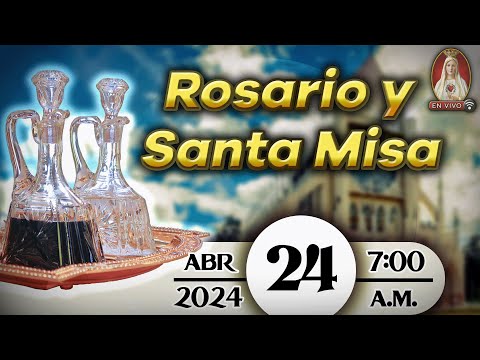 Rosario y Santa Misa en Caballeros de la Virgen, 24 de abril de 2024 ? 7:00 a.m.