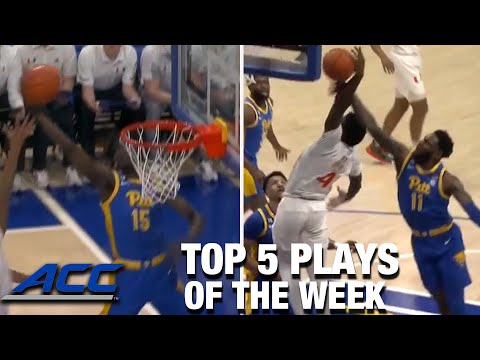 Acc Football Basketball 🏀 2021-22 ACC Basketball Plays Of The Week (Feb 21st-Feb 27th)